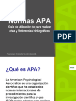 Normas APA: Guía de Utilización de para Realizar Citas y Referencias Bibliográficas