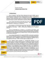 Resolución de Presidencia N.° 244-2022-OSCE/PRE