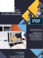 Navigating The Digital Classroom: Pros and Challenges of Online Education Navigating The Digital Classroom: Pros and Challenges of Online Education