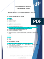 Banco de Preguntas - Excel Básico, Intermedio y Avanzado