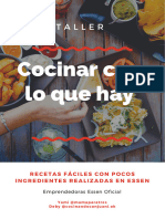 Recetario Cociná Con Lo Que Hay