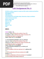 5002 - Rajan Putty - PE - Lab Assignment 6 - E1