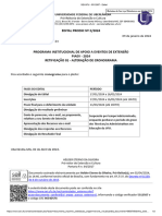 Retificação 01 - Alteração de Cronograma - EDITAL 02 - UFU - PROEXC - 2024 - Programa Institucional de Apoio A Eventos de Extensão - PIAEV 2024