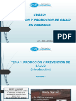 PROMOCIÓN Y PREVENCIÓN DE SALUD (Introducción)