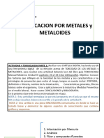 CLASE METALES y METALOIDES