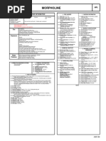 Morpholine: Cautionary Response Information