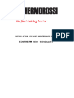 THERMOROSSI Slim Quadro Technical Manual
