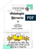 Cuadernillo Antologia Literaria 7mo Grado