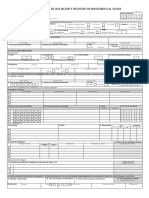 Formulario Unico de Afiliacion EPSSanitas