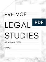 Pre Vce Legal Textbook