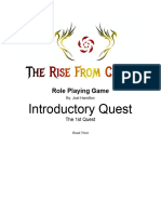 Rise From Chaos Introductory Quest