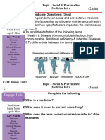 Social Medicine Biology