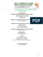 Estimacion Potencial de Comerciantes Vigencia 2022