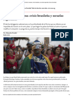 Frenkel El Efecto Mariposa - Crisis Brasileña y Secuelas Regionales - Nueva Sociedad