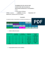 Taller #1, Estadistica