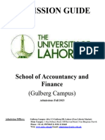 School of Accountancy and Finance 1