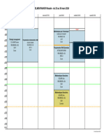 Emploi Du Temps de ELMOUFAKKIR Wassim