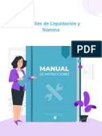 Manual Plantillas Liquidación y Nómina