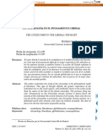 2.la Ciudadanía en El Pensamiento Liberal