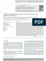 Extinction of Conditioned Cues Attenuates Incubation of Cocaine Craving in Adolescent and Adult Rats