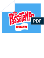 PASSATEMPO EDUCATIVO- COLORIDO