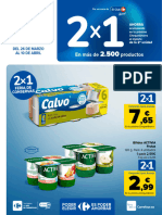 2X1 ACUMULACION CLUB (Alimentación) + 2 Ud. Al - 50% (Alimentación, Drogueria, Perfumeria y Comida de Animales)