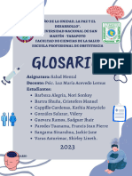 Salud Mental Glosario