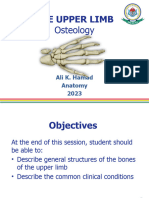 Osteology of Upper Limb 2023