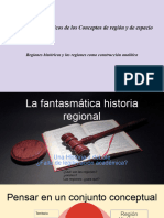Usos Historiográficos de Los Conceptos de Región y de Espacio