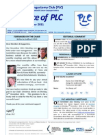 The Voice of PLC Nov-Dec 2011 Newsletter