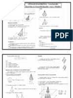 Exercício -  Cone e Pirâmide - 2011 - tioheraclito.com