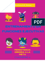 Entrenamiento en Funciones Ejecutivas. Persistencia Dirigida A La Meta. Cuaderno 4. - Fichas para Trabajar Funciones Ejecutivas. Persistencia Dirigida A La Meta. Cuaderno 4. (Spanish Edition)