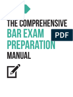 The Comprehensive Bar Exam Preparation Manual