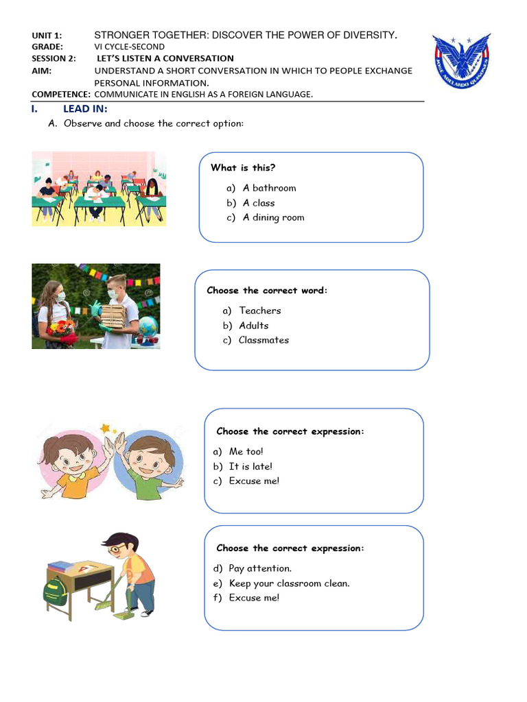 Unit1 - Session 2 - Vi - Second | PDF | Human Communication | Cognitive ...