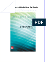 Free Download Investments 12Th Edition Zvi Bodie Full Chapter PDF