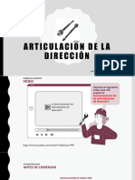 Articulación de La Dirección