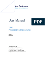 Pneumatic Calibration Pump