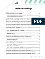 FR - Consolidation Workings