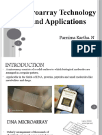 Microarray Technology and Applications: Purnima Kartha. N