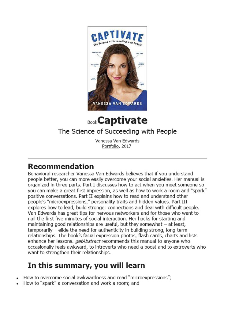 Mastering Social Skills with Captivate PDF Emotions Extraversion