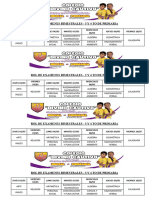 Rol de Examenes - 3 y 4 To de Primaria