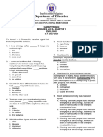 Summative Test - Module 4 and 5 - Quarter 1