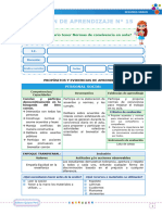 Sesiones de Aprendizaje - Semana 3 - UDA 1 - Editora Quipus Perú