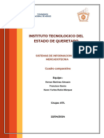 Instituto Tecnologico Del Estado de Queretaro: Sistemas de Informacion de La Mercadotecnia