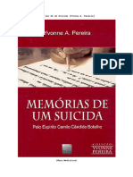 Memórias de Um Suicida (Yvonne A Pereira)