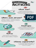 Infografía Listado de Ideas Educación y Creatividad Infantil Ilustrada Multicolor