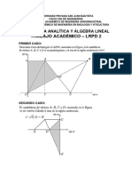 LRPD 2 - Geometría Analítica y Álgebra Lineal