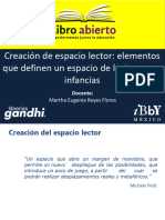 Creación de Espacio Lector