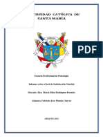 INFORME PSICOMETRICO SATISFACCION MARITAL