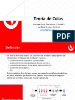 Unidad 3 Teoria de Colas